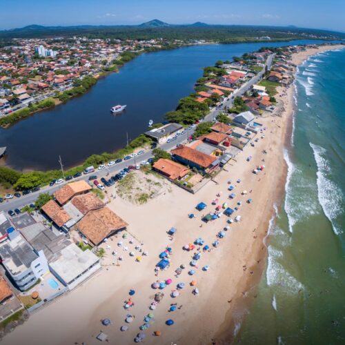 Lagoa de Barra Velha 🎣🚣 Barra da Lagoa em Barra Velha-SC Foto: Juliano Cruz