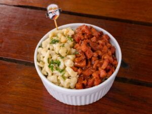 Oktobersfest Spätzle de Linguiça Blumenau
