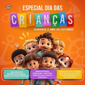 Dia das crianças no barco pirata em Piçarras capitão gato