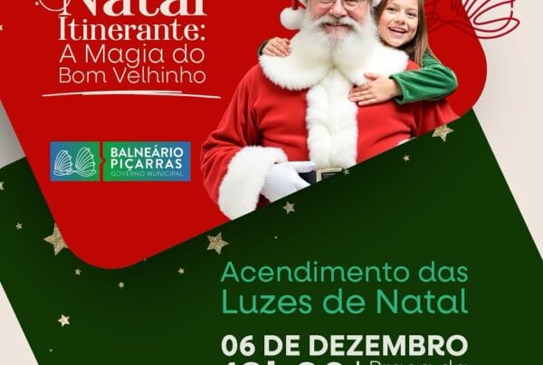 Programação de Natal em Piçarras