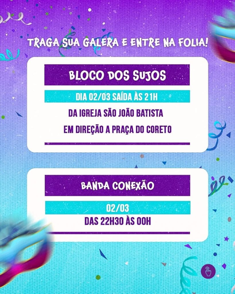 programacao-carnaval-penha-sc-shows Desfile de blocos Carnaval Penha-SC