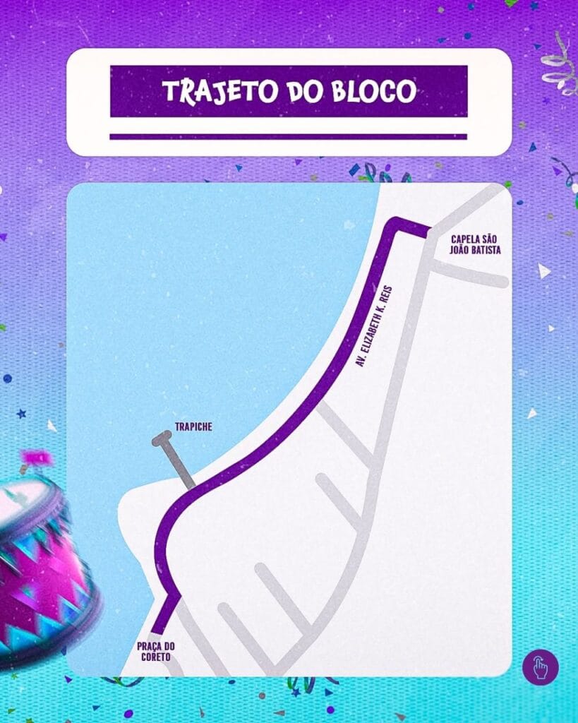programacao-carnaval-penha-sc-trajeto-bloco Local Carnaval Penha-SC